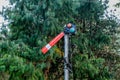 Vintage Heritage A railway traffic signal of British colonial era at Lovedale Ooty Royalty Free Stock Photo