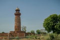 Vintage Hiran Minar, Fatehpur Sikri a classic red sandstone architecture