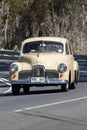 Vintage Holden driving on country road