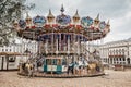 Vintage horse carousel park