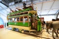 Vintage horse carriage - London transport museum Royalty Free Stock Photo