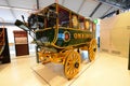 Vintage horse coach - London transport museum Royalty Free Stock Photo