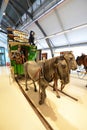 Vintage horse coach - London transport museum Royalty Free Stock Photo