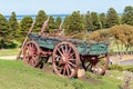 Vintage Horse Drawn Wagon Royalty Free Stock Photo