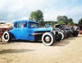 Vintage Hotrod cars Royalty Free Stock Photo