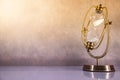 Vintage hourglass.Time passing concept Royalty Free Stock Photo