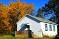 Vintage House Autumn Royalty Free Stock Photo