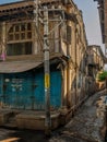 Vintage House at Narrow alley old town of Idar Sabarkantha Gujarat Royalty Free Stock Photo