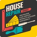 Vintage House repair poster.