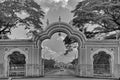 Vintage Huge Arched Gate way to Government Guest house-1805.AD.used as a residence for British officials and representatives in My