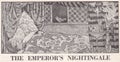 Vintage illustration of The Emperor`s Nightingale