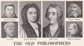 Vintage illustration of The Old Philosophers