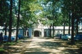 Vintage image of the Abbey of Gethsemani in Bardstown, KY