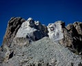 Vintage 1955 image of Mount Rushmore