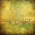 Vintage image of Venice, Italy Royalty Free Stock Photo