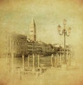 Vintage image of Venice, Italy Royalty Free Stock Photo