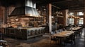 Vintage Industrial Kitchen Haven