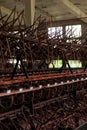 Vintage Industrial Silk Spinning Equipment - Abandoned Lonaconing Silk Mill - Maryland