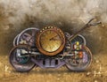 Vintage Industrial Steampunk Time Machine