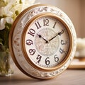 Vintage-inspired clock with timeless elegance