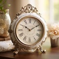 Vintage-inspired clock with timeless elegance