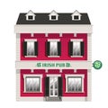 Vintage Irish Pub Building