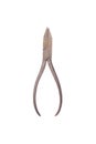 Vintage iron pliers Royalty Free Stock Photo