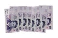 Vintage israeli money Royalty Free Stock Photo