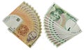 Vintage israeli money Royalty Free Stock Photo