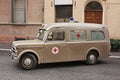 Vintage italian ambulance Fiat 1100 1957