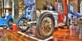 Vintage Italian Bugatti race car