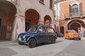 Vintage italian car Autobianchi 500 Giardiniera