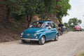 Vintage italian car Fiat 500 Royalty Free Stock Photo