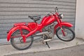 Vintage Italian moped Motom 48 four-stroke engine