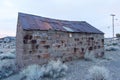 Vintage Jail House in Goldfield Nevada built circa 1900.