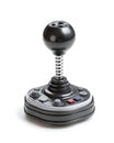 Vintage joystick controller retro gaming accessory for computer games and console game playing device Royalty Free Stock Photo