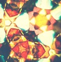 Vintage kaleidoscope pattern