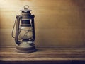 Vintage kerosene lamp