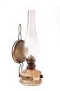 Vintage kerosene lamp Royalty Free Stock Photo