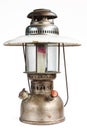 Vintage kerosene oil lantern lamp on isolate Background Royalty Free Stock Photo