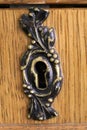 Vintage keyhole Royalty Free Stock Photo