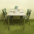 Vintage kitchen dinette set.