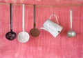 Vintage kitchen utensils Royalty Free Stock Photo