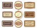 Vintage labels