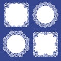 Vintage Lace Doily Royalty Free Stock Photo