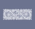 Vintage Lace Doily Royalty Free Stock Photo