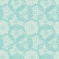 Vintage lace seamless pattern. Oriental mandala seamless texture