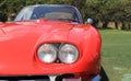 Vintage lamborghini front end detail Royalty Free Stock Photo