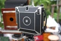 Vintage large format cameras