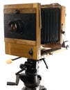 Vintage large format photo camera